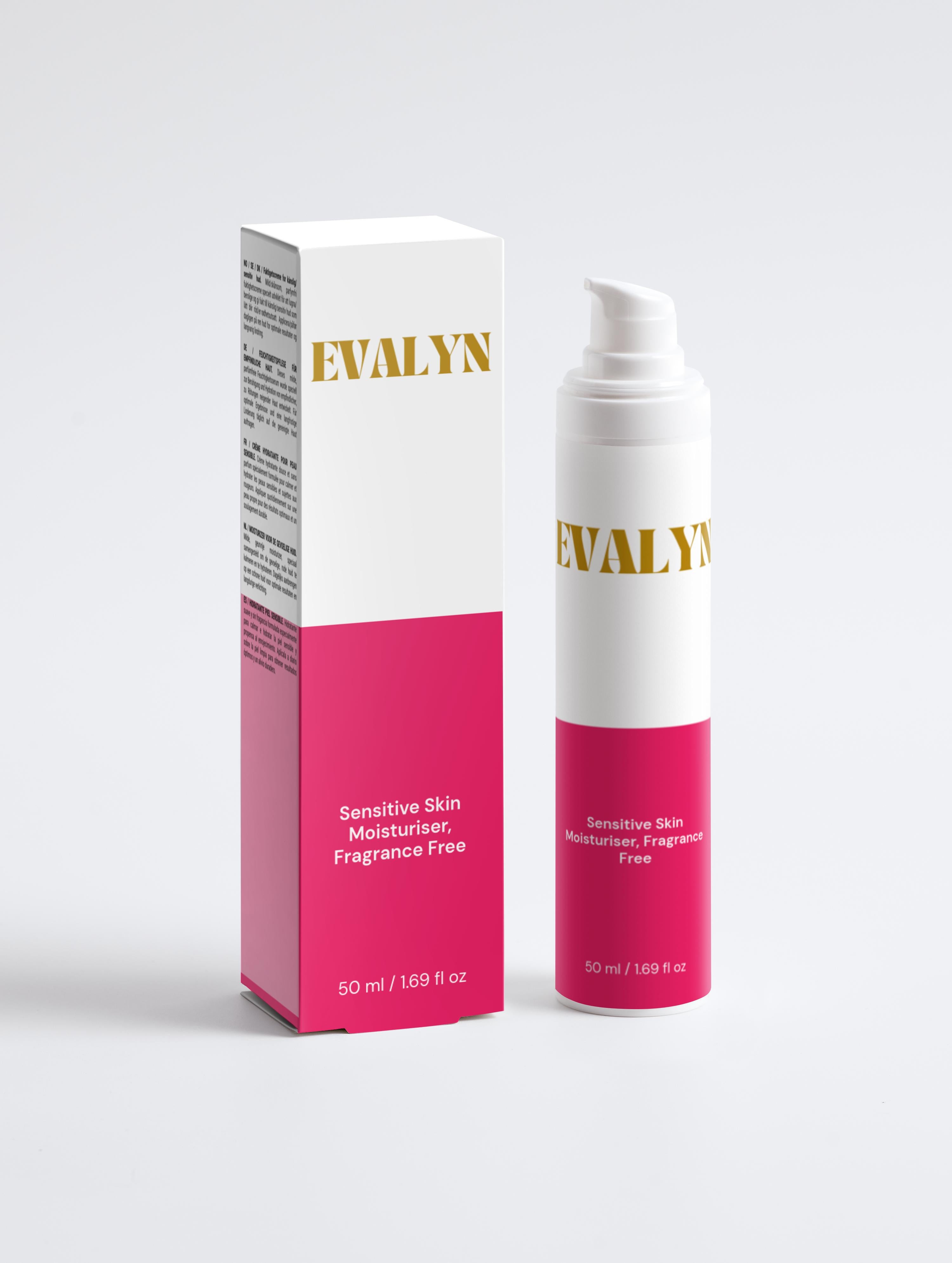 Sensitive Skin Moisturiser, Fragrance Free